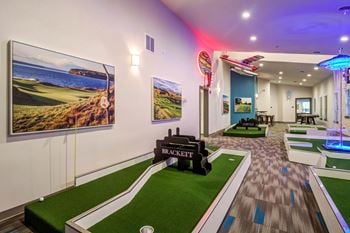 Mini Golf at Brackett Apartments, Edmonds, WA